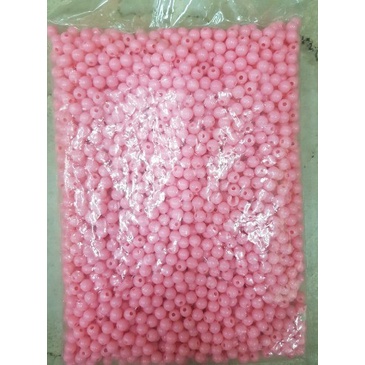 Mote Kapur Diameter 8mm-Mote Manik Manik 1 pon