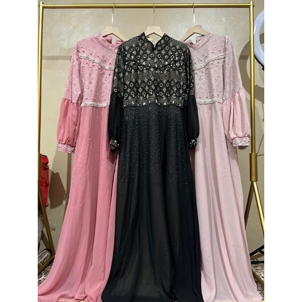 mutiara gamis import premium/mutiara gamis mewah import premium/mutiara gamis lebaran import premium