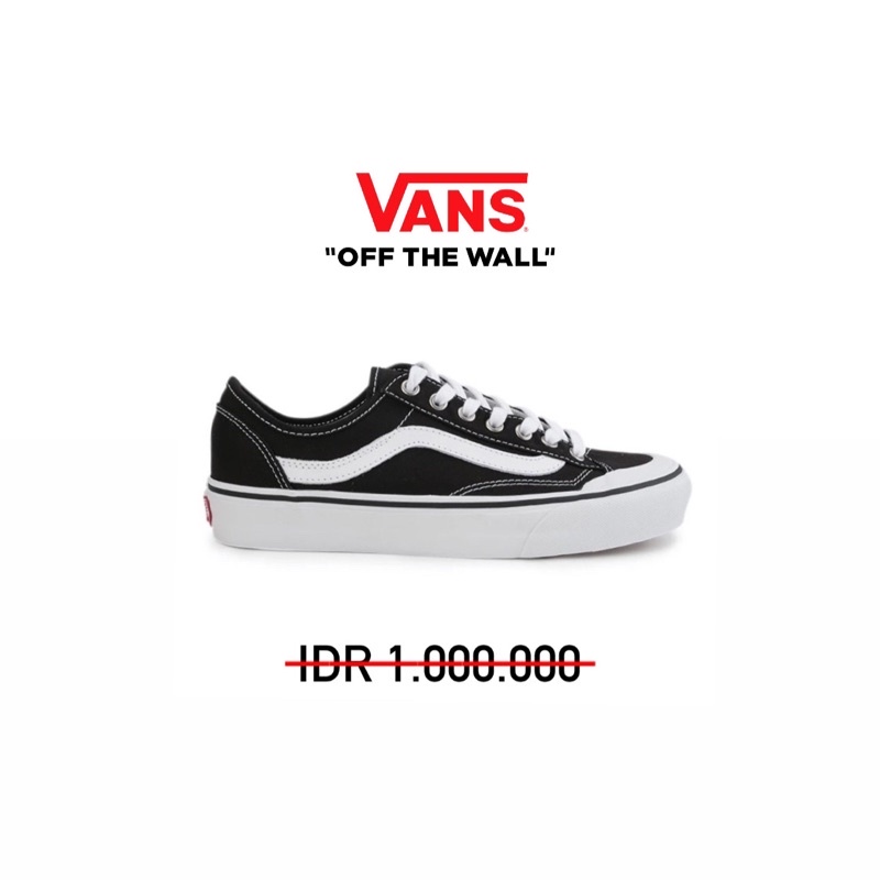 Vans Style 36 Decon Sf Black White Original