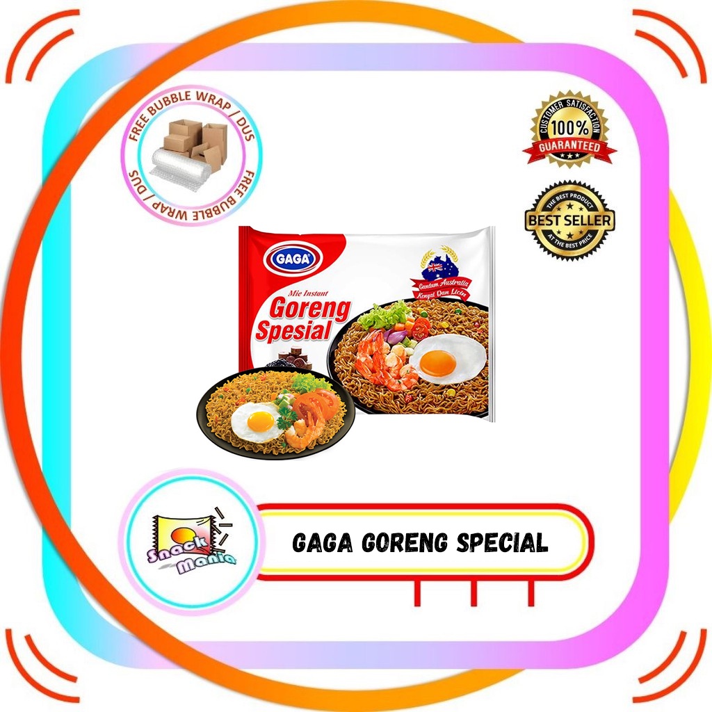 

Gaga Mie Goreng Spesial 75 gr Mi Instan
