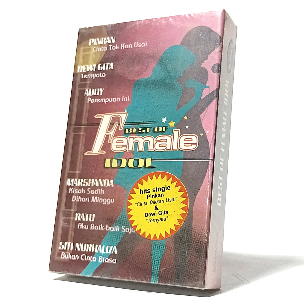 Kaset tape Various Best Of Female Idol Pingkan Shakila Audy new sealed