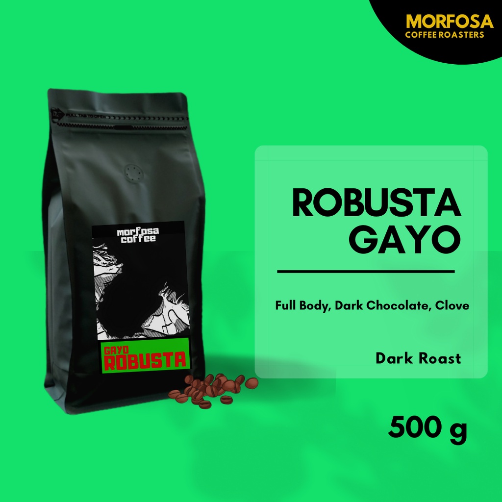 

Biji Kopi Bubuk Robusta Gayo 500gr Kopi Aceh Coffee Bean