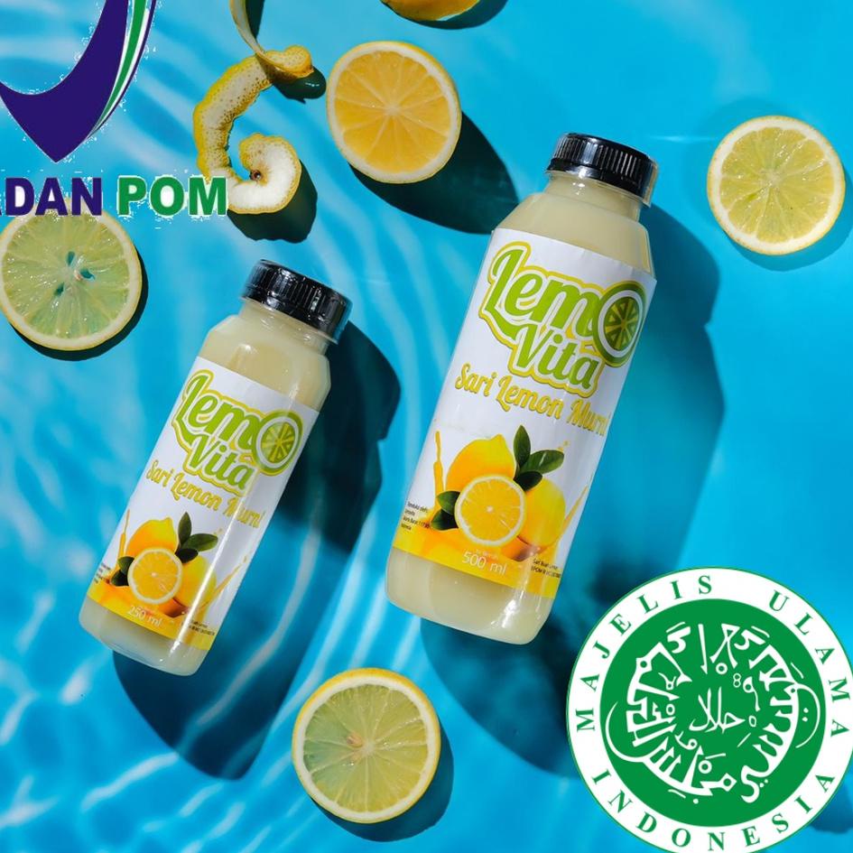 

KodeUu1U5 BPOM PAKET 1 Liter Lemovita Fresh Sari Lemon Jus Lemon Halal