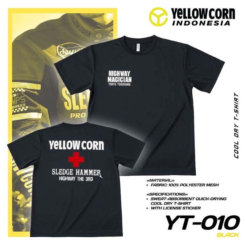 Kaos T-Shirt YELLOW CORN 03