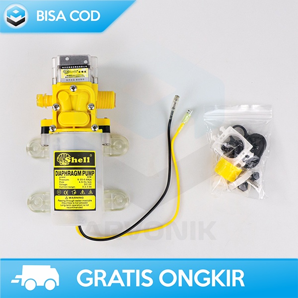 POMPA AIR HIGH PRESSURE 12V CAR WASHING WATER KECEPATAN TINGGI 80WATT