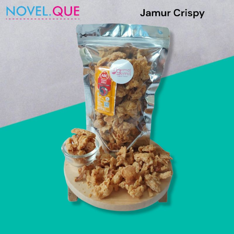 

Jamur Krispi Rasa Asin Gurih Homemade Premium