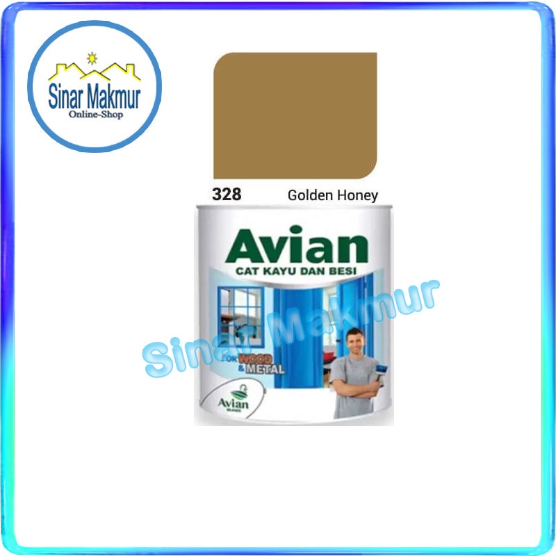 Cat Kayu Besi 100 CC 100 ML 328 Golden Honey (AVIAN)