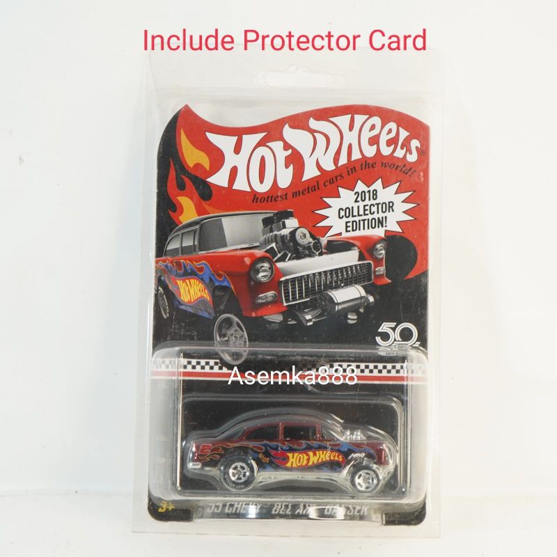 Hotwheels 1/64 diecast Collector Premium 1955 Chevy Bel Air Gasser