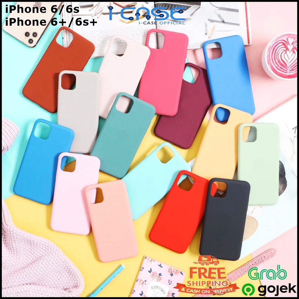 Softcase Premium Full Cover (1) iPhone 6 7 8 6+ 7+ 8+ SE X XS XR 11 12 13 Mini Pro Max