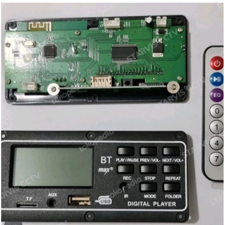 Kit MP3 Bluetoth Max Lcd Display 12V
