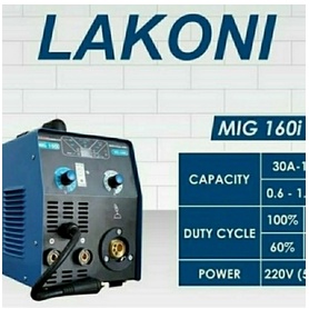 LAKONI MIG 160i - MESIN LAS TRAVO LAS INVERTER TANPA GAS