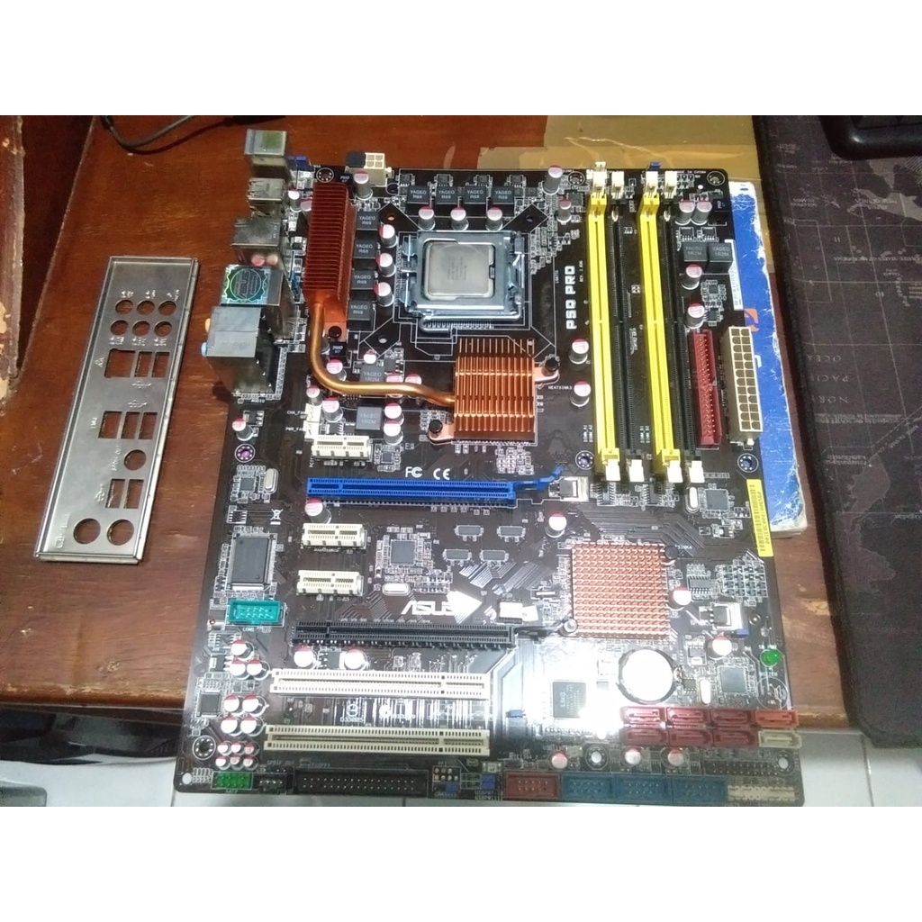 MOTHERBOARD INTEL LGA 775 DDR2 P45 ASUS P5Q PRO