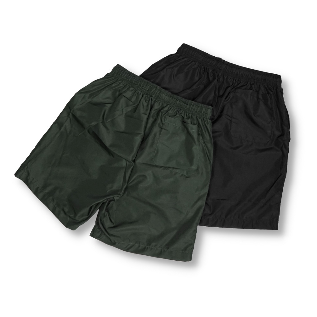 Geje apparel - Boardshort / Celana Pendek Polyester Waterproof Hitam Army