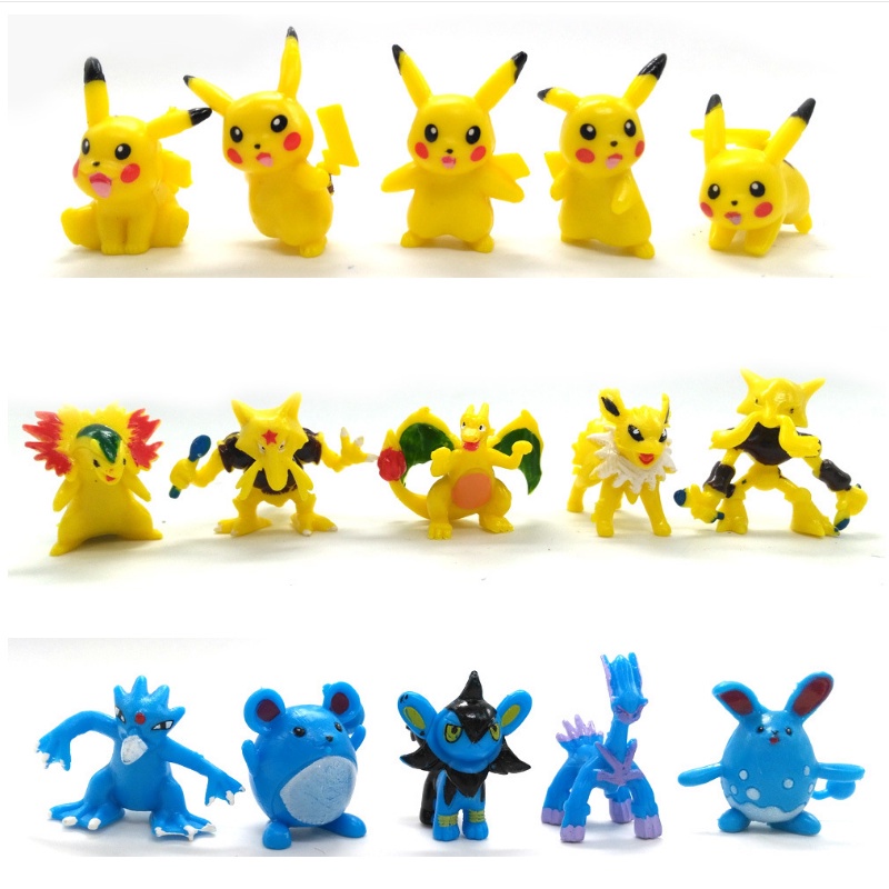 【Ready】144pcs/set Pokemon Action Figures Collection Toy Anime Kids Children Gift Toys