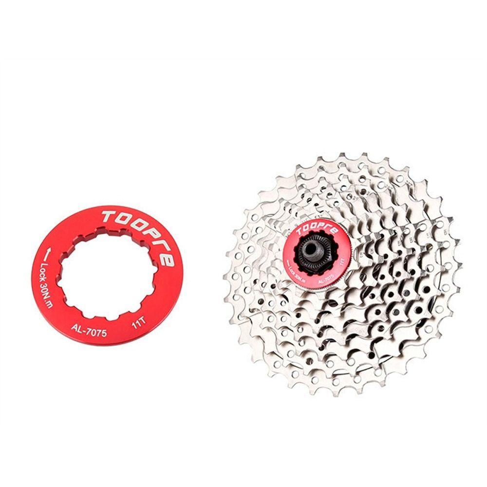 Lanfy Sprocket Locking Cover Kaset Sepeda Ringan Bersepeda Sepeda Gunung Flywheel Lock Ring