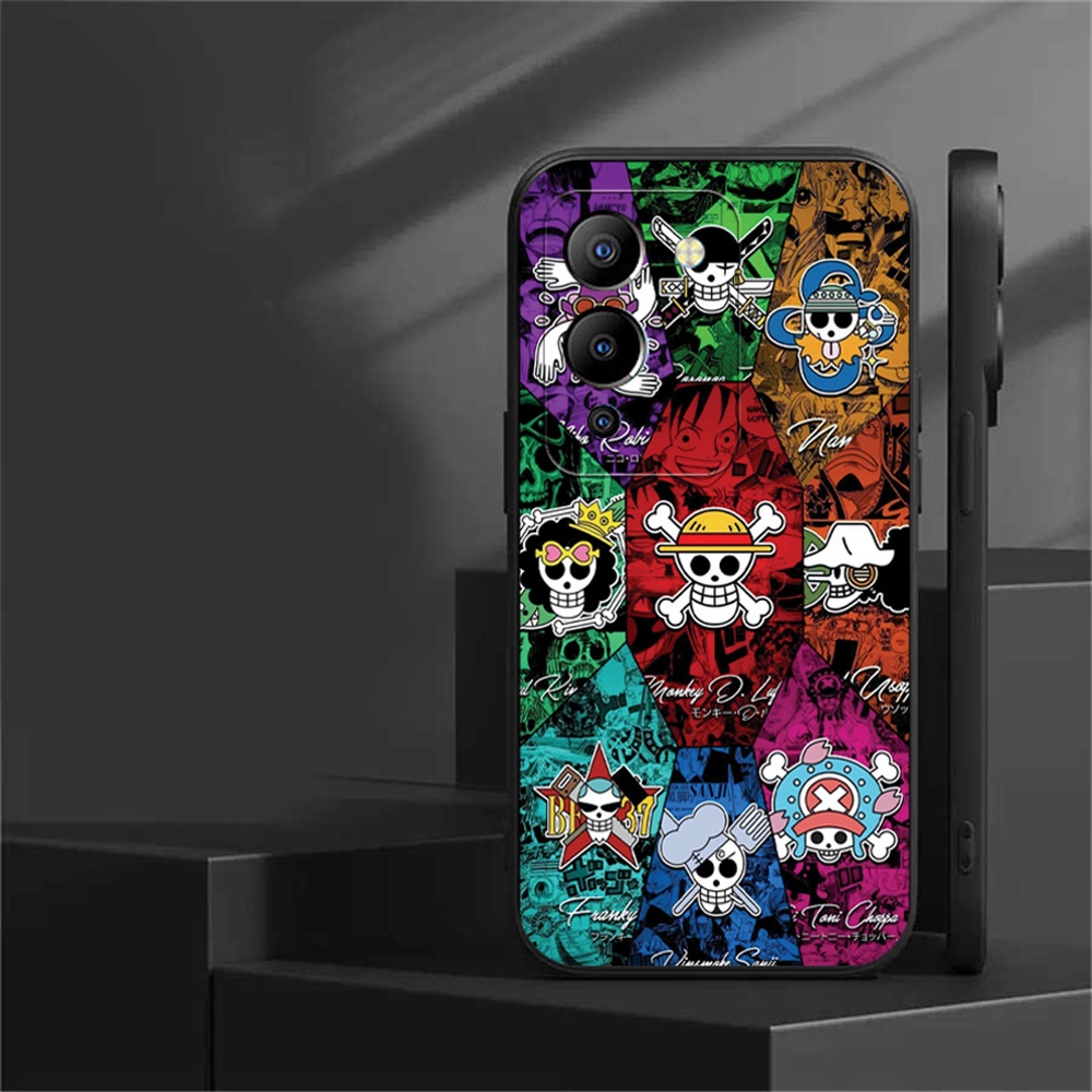 Soft Case Redmi Note 11S 11 Pro Redmi 10C 10A 9C 9T 9A Note10 5G Note 10S Note9 Note8 Note7 Poco M3 Pro X3 Pro NFC Luffy Brook and the Devil Fruit Silikon Casing Cover