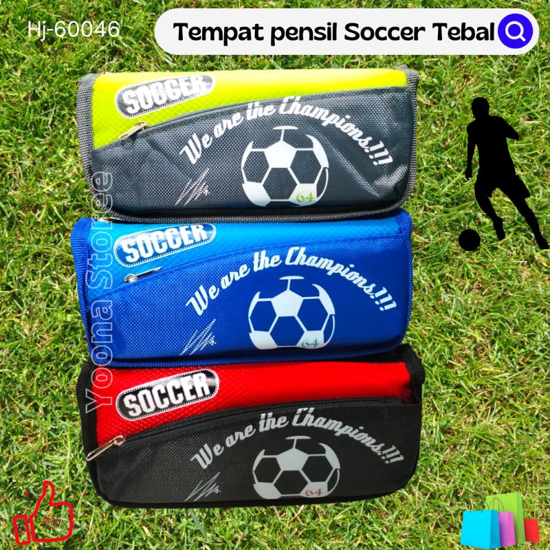 

Tempat Pensil Soccer Tebal / Sports HJ-60046-Pcs