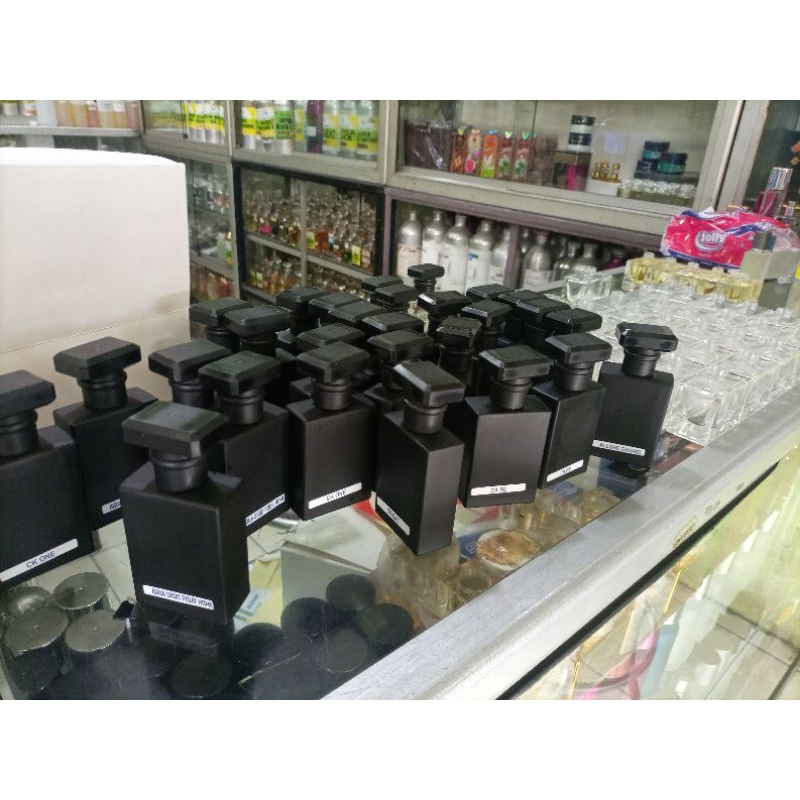 parfum inspired kotak chanel black 30ml bebas request aroma