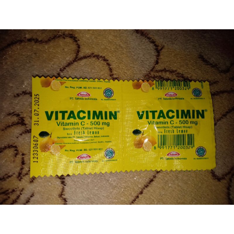 Vitacimin C 500mg VITAMIN C Tablet  Vitamin C 500mg