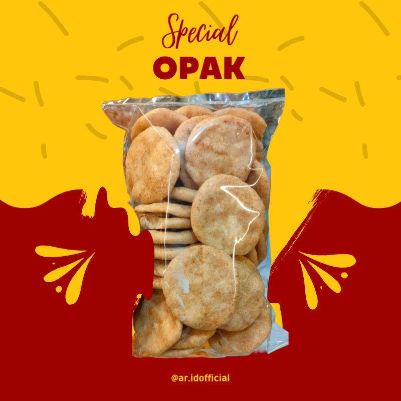 

Opak ketan asin kiloan