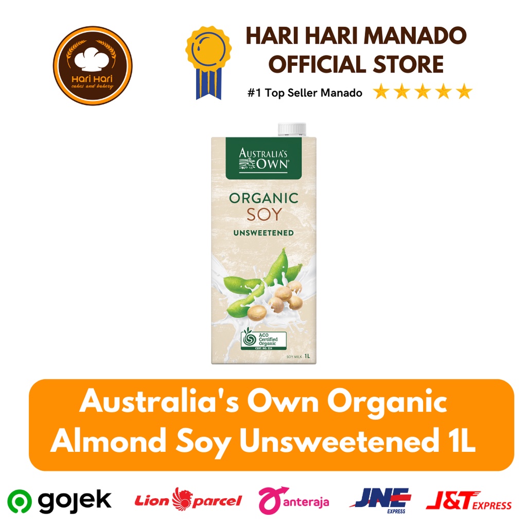 

Australia's Own Organic Almond Soy Unsweetened 1L