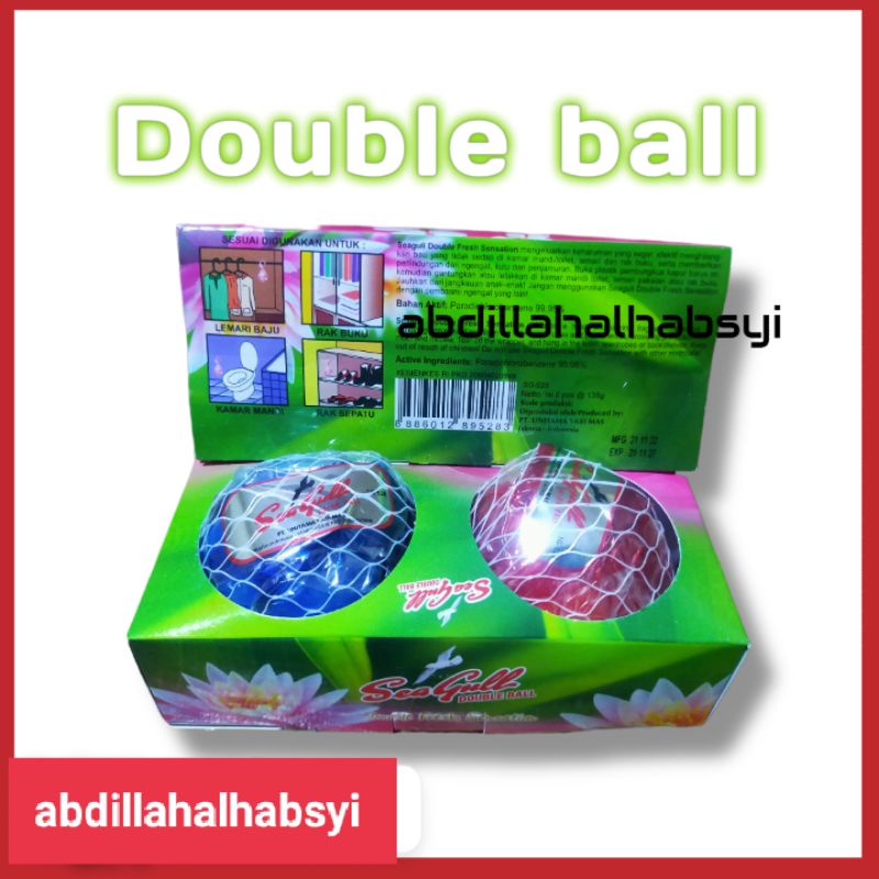 SEAGULL KAMPER  DOUBLE BALL FRESH SENSATION 135 GR X 2 DOUBLE BALL