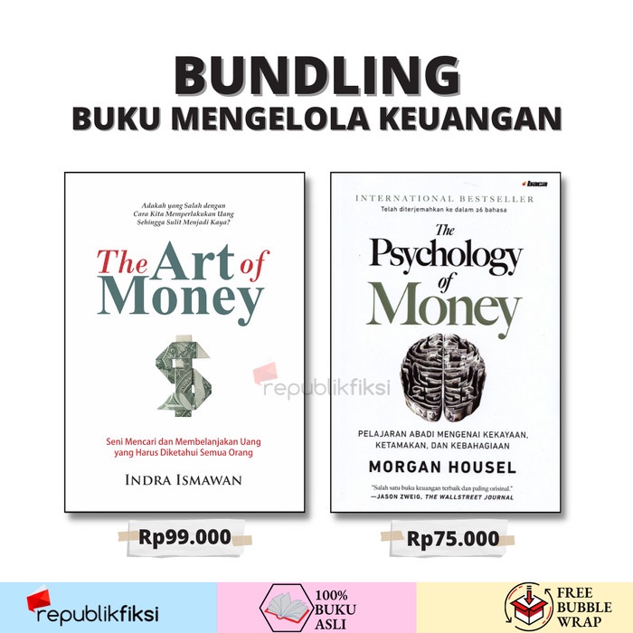 

[BUNDLING BUKU KEUANGAN] The Psychology Of Money & The Art Of Money