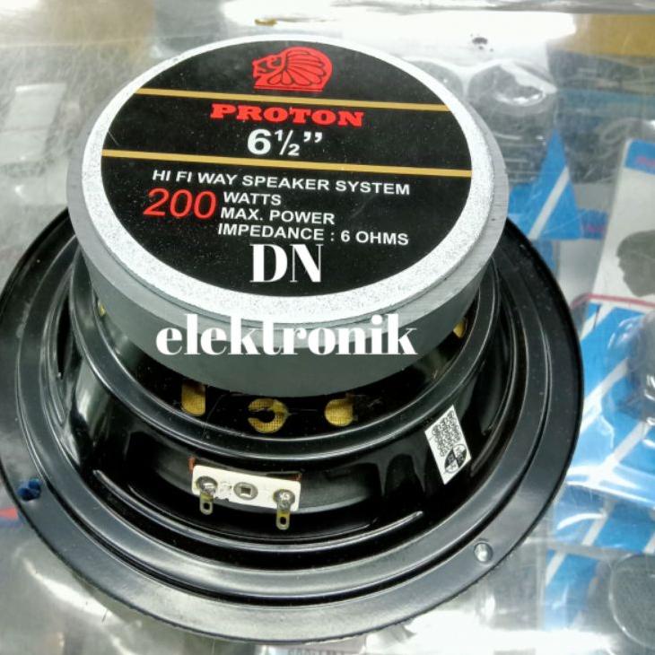 Terjamin  Terlaris speaker spiker Proton 6,5 inch woofer magnet besar ⁂kkbღ