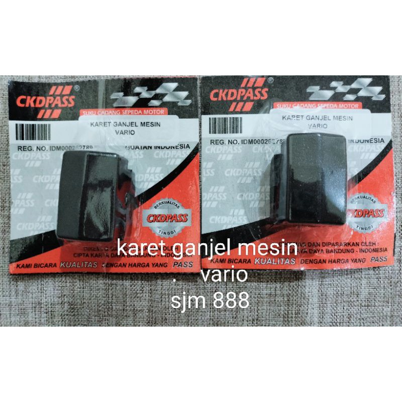 karet ganjel mesin vario