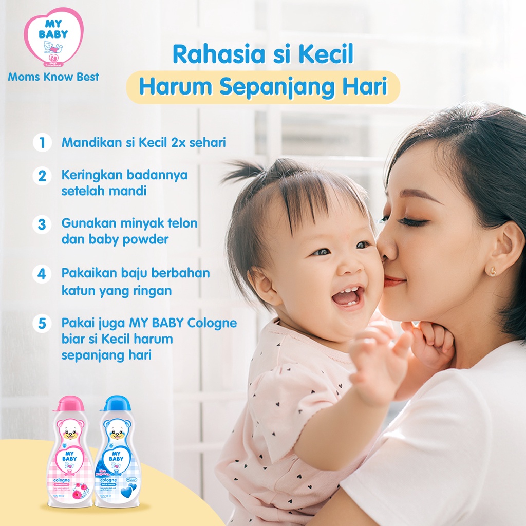 MY BABY Cologne [100 mL/2 pcs] - Parfum Minyak Wangi Bayi