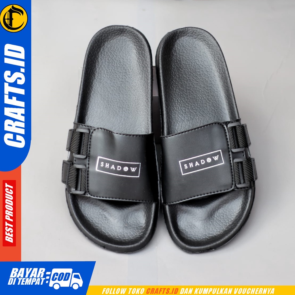 CRAFTS Warf - Sandal Slide Casual Sendal Distro Pria Terbaru