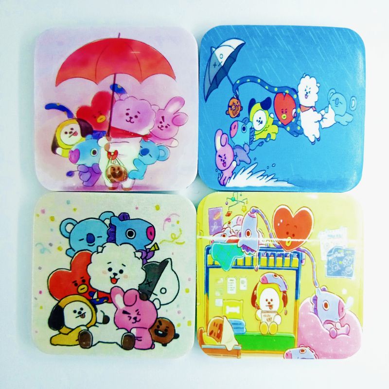 

PENGHAPUS / STIP FANCY KARAKTER BTS / ERASER /PENGHAPUS BT21 / PENGHAPUS MURAH