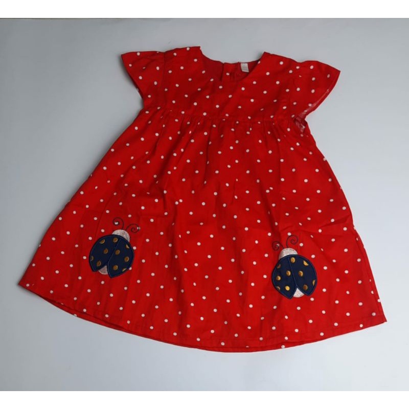 Dress anak perempuan branded dress anak simple elegan Baju pesta anak perempuan