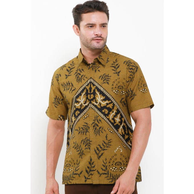 Arjuna Weda Hem Batik Prabu Siliwangi - Cokelat