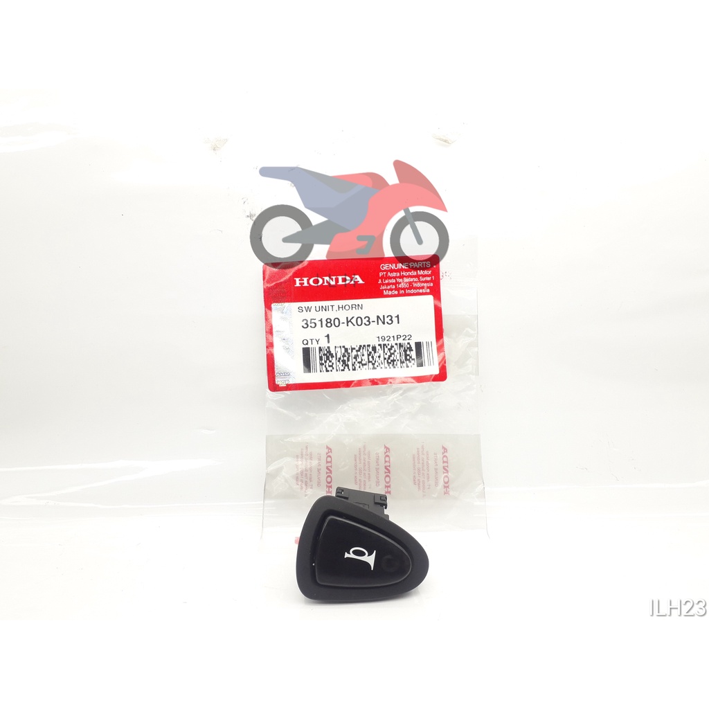 Tombol Klakson Beat eSP, Vario 150, PCX 150, Supra GTR, Scoopy eSP Original AHM 35180-K03-N31