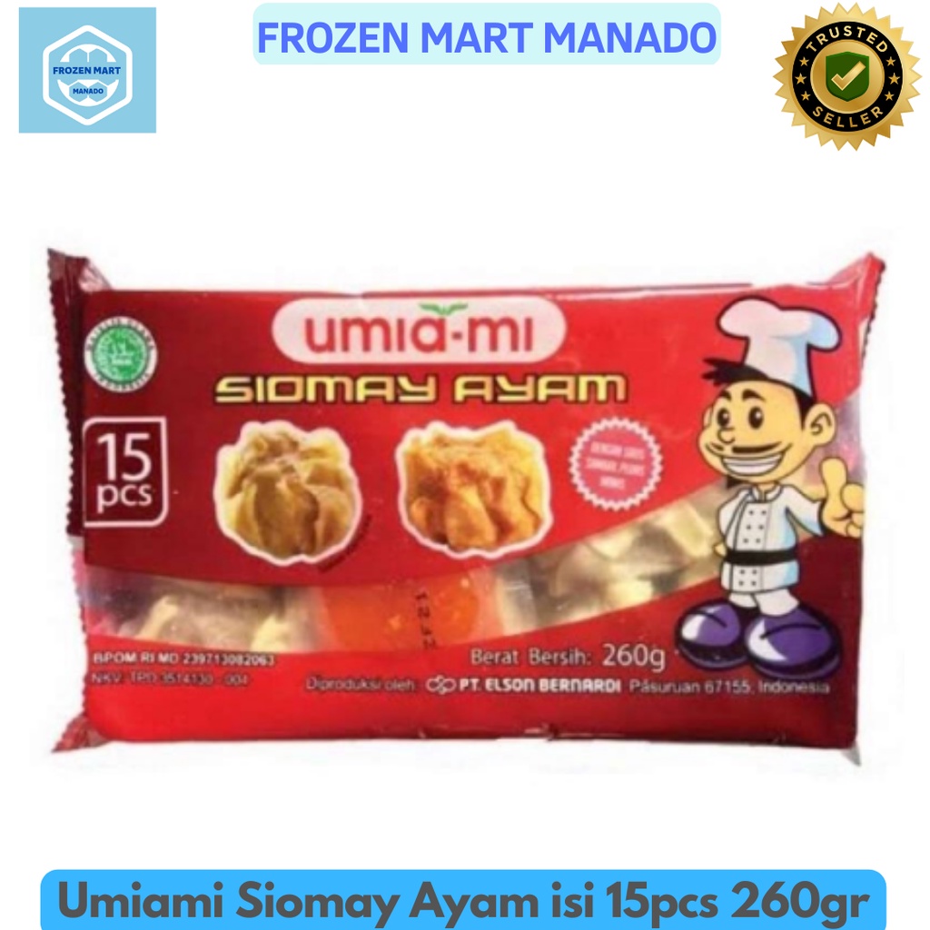 

Umiami Siomay Ayam isi 15pcs 260gr - Frozen Mart Manado (Frozen Food Manado)