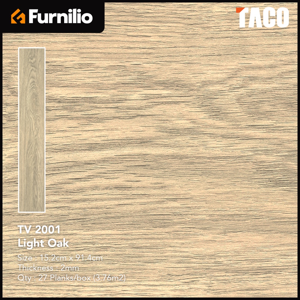 Lantai Vinyl Taco 2mm