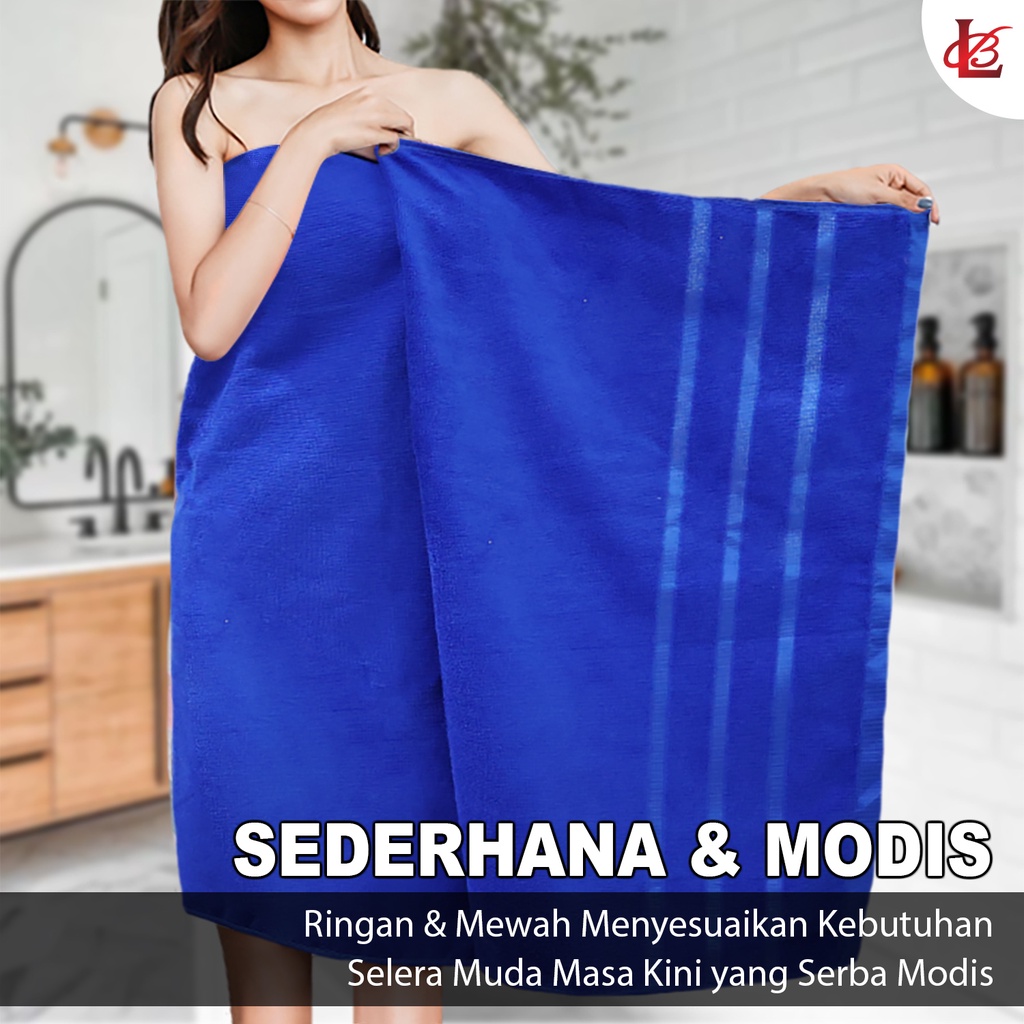 Handuk Mandi Dewasa Tebal dan Lembut Ukuran 140cmx70cm Bahan 100% Polyester Termurah - H19 - Tool Master