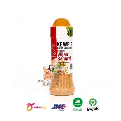 

Terlaris ✨ - KEWPIE SAUS WIJEN SANGRAI 200ml HALAL/ kewpie salad dressing 2.1.23