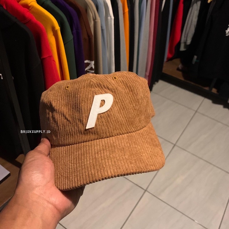 P4L4CE P6 PANEL CORDUROY CAP ORIGINAL BASEBALL ( JAPAN )