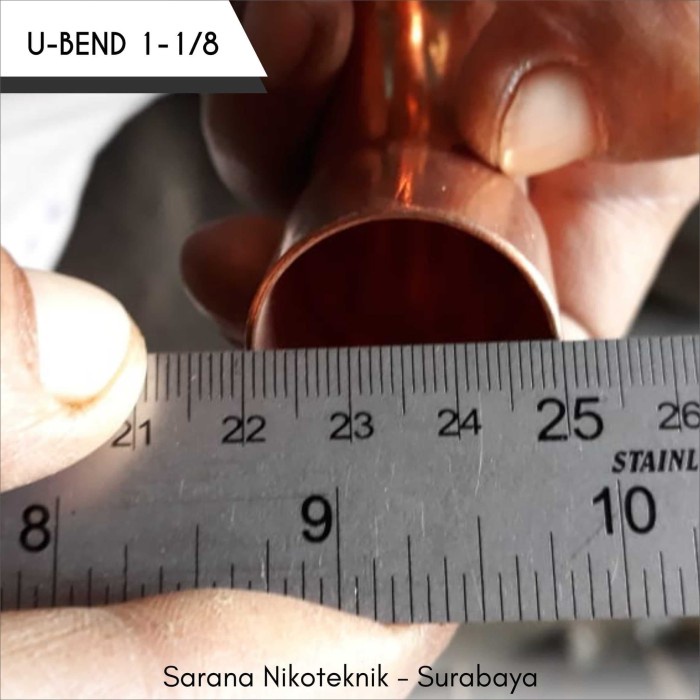 Ubend / U-bend / Uben / u - bend tembaga 1-1/8 , Uben / ubend tembaga