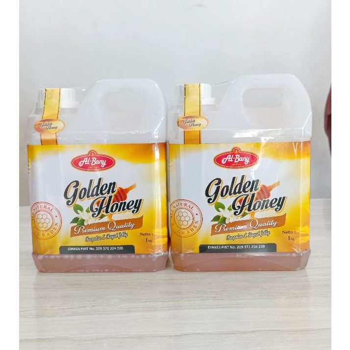 

Madu Asli Murni Golden Honey Al-Bany 1Kg