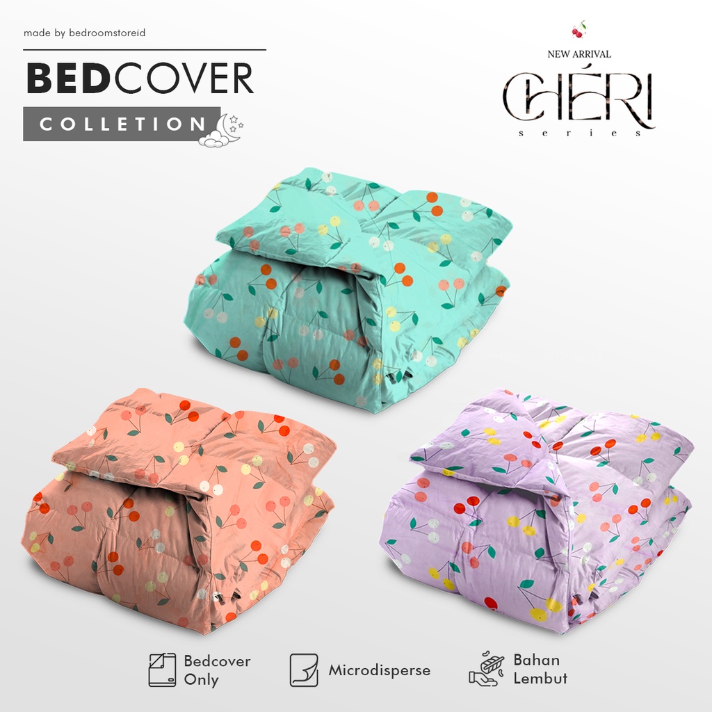 Bedcover only size 120x220 150x220 180x220 200x220 Motif Aesthetic &amp; Karakter