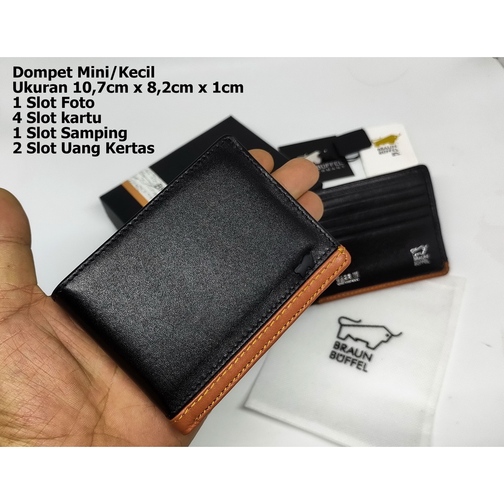 Dompet Pria Kulit BB 237 Small Dompet Mini Kecil dan Minimalis