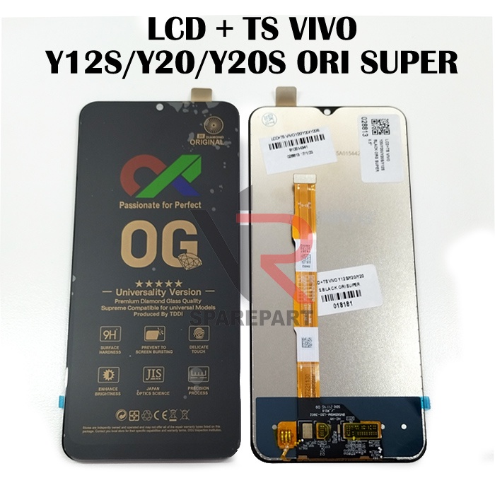 LCD VIVO Y12S Y20 Y20S FULLSET TOUCHSCREEN