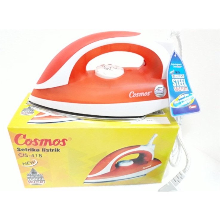 COSMOS SETRIKA CIS 418 / CIS-418 / CIS418 (400W) GARANSI RESMI