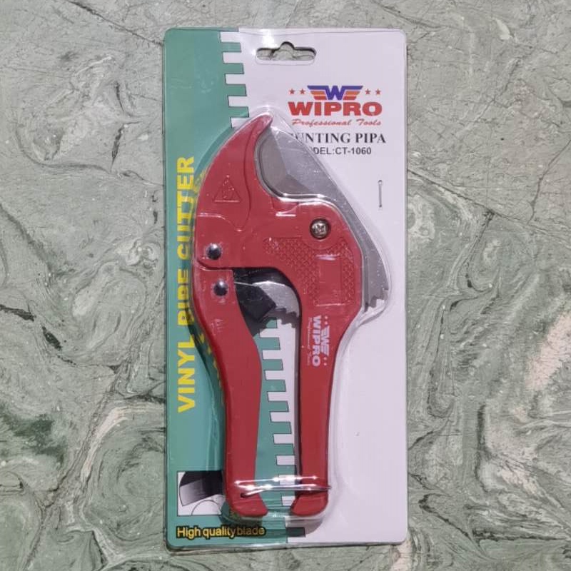 GUNTING PIPA WIPRO ALAT POTONG PIPA PVC TANG POTONG PIPA PVC VINYL PIPE CUTTER