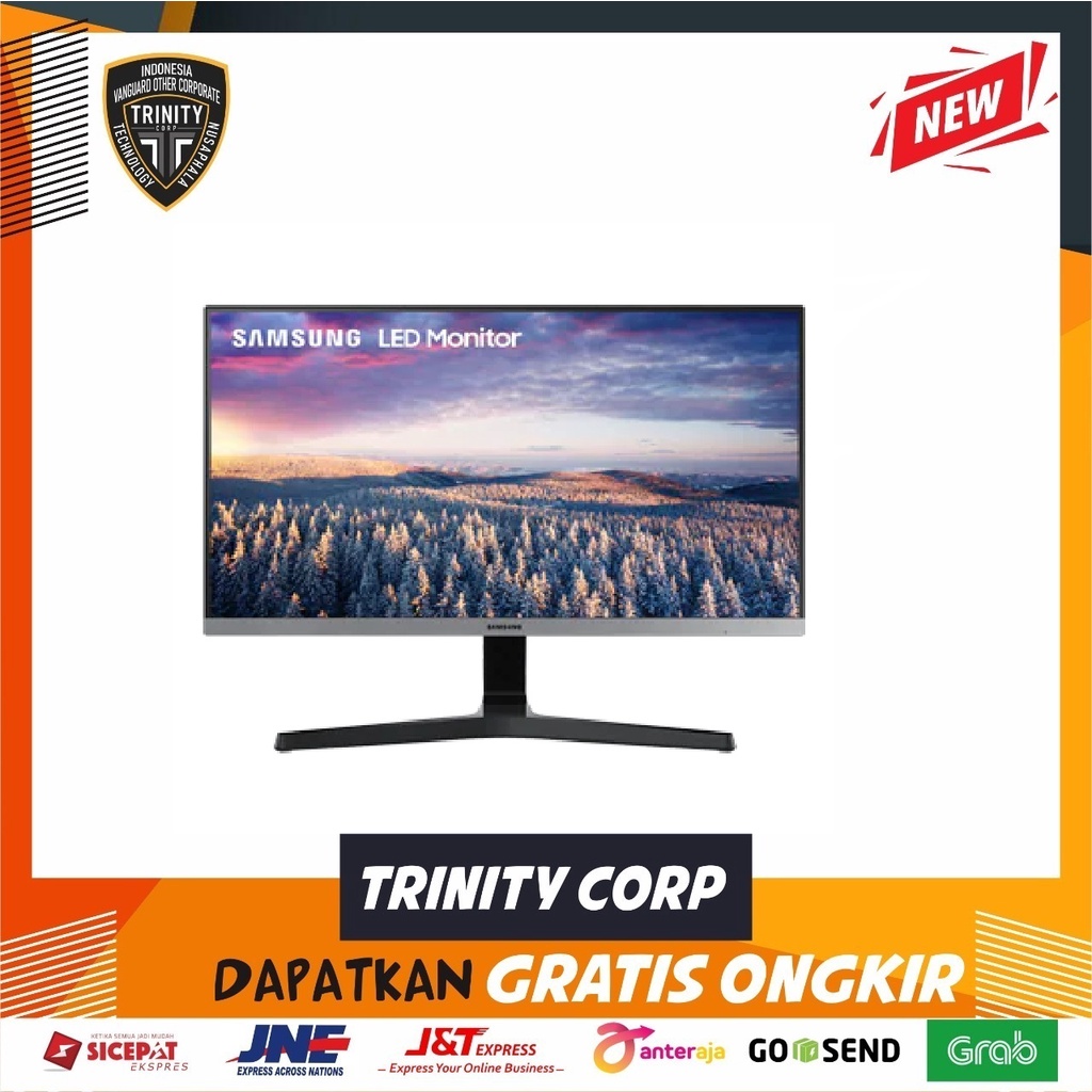 Jual Samsung LS24R350 S24R350FHE Monitor 24" FHD, IPS, 75Hz | Shopee ...