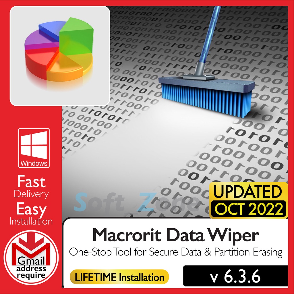 

Mcrrt Dt Wpr 6.3.6 - On-Stp Tl fr Scr Dt & Prttn Ersng [WINDOWS x64] - Dgtl Dwnld