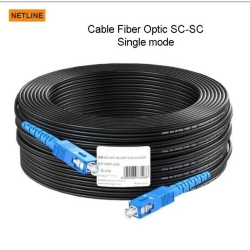 Cable Fiber Optic Outdoor 300 meter + Seling / Cable Dropcore UFC/SC